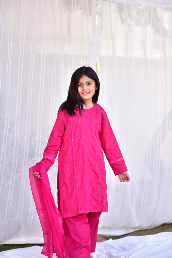Pink shalwar kameez